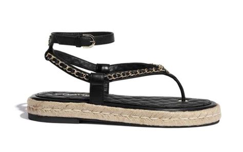 sandali modello chanel 2021